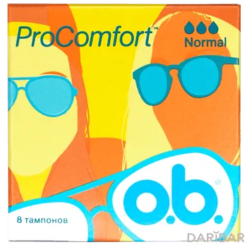 o.b. ProComfort Normal тампоны 3 капли №8