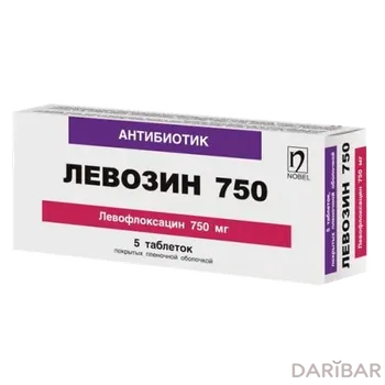 Левозин таблетки 750 мг №5
