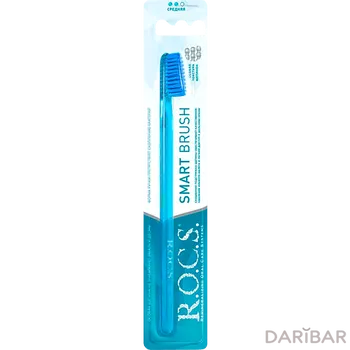ROCS щетка зубная модельная средняя синяя