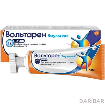 Вольтарен Эмульгель 2% 100 Г в Алматы | GSK Consumer Healthcare SARL