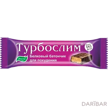 Турбослим Белковый Батончик Для Похудения 50 Г №4 в Астане | Эвалар ЗАО