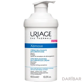 Uriage Xemose Крем Липидо-восстанавливающий 400 Мл в Алматы | Laboratoires Dermatologiques d'Uriage