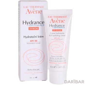 Avene Hydrance Optimale UV Riche SPF20 Увлажняющий Защитный Крем Для Сухой Кожи 40 Мл в Алматы | Pierre Fabre Dermo-Cosmetique