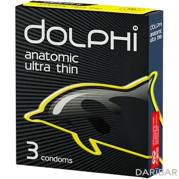 Dolphi Anatomic Ultra Thin Презервативы Латексные Ультратонкие №3 в Шымкенте | Medpack Swiss Group AG 