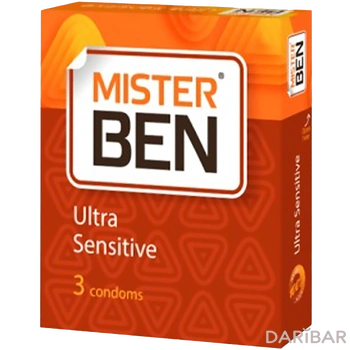 Mister Ben Ultra Sensitive Презервативы Ультратонкие №3 в Шымкенте | МЕДПАК ООО