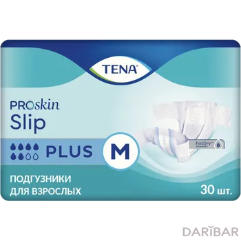 TENA Slip Plus Medium Подгузники Для Взрослых 2 М №30 в Шымкенте | Дочерняя компания из Essity