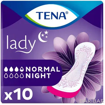 TENA Lady Normal Night Урологические Прокладки №10 в Шымкенте | Дочерняя компания из Essity