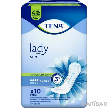 TENA Lady Slim Extra Урологические Прокладки №10 в Алматы | Дочерняя компания из Essity