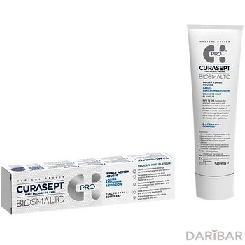 Curasept Biosmalto Caries Abrasion And Erosion Мусс Для Полости Рта Мята 50 Мл в Астане | Curasept S.p.A