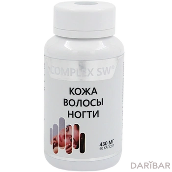 Кожа, Волосы, Ногти Капсулы 430 Мг №60 в Алматы | НПК «Оптисалт»