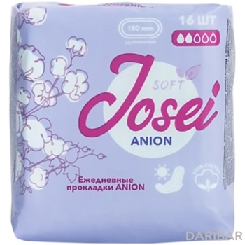 Josei Anion Гигиенические Прокладки 2 Капли №16 в Алматы | Josei Aroma