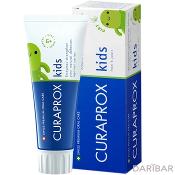 Curaprox Kids Зубная Пасте Детская Со Вкусом Мяты 60 Мл в Астане | Curaden International