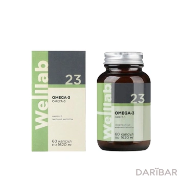 OMEGA-3, 60 Капсул в Алматы | Welllab