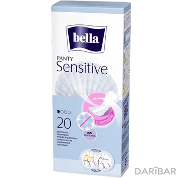 Bella Panty Sensitive Прокладки Ежедневные 1 Капля №20 в Алматы | АО "ТЗМО С.А."