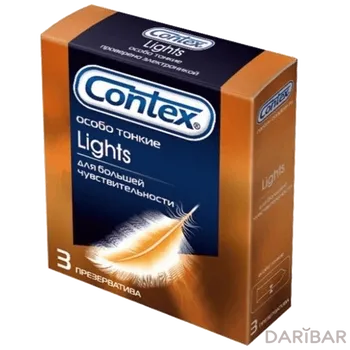 Contex Lights Презервативы Особо Тонкие №3 в Шымкенте | Рекитт Бенкизер Хелскэар (ЮК) Лтд