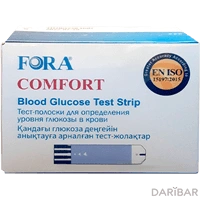Тест-полоски Fora Comfort для глюкометра №50