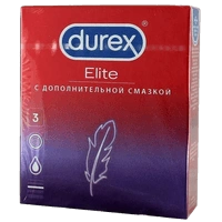 Durex Elite презервативы тонкие №3