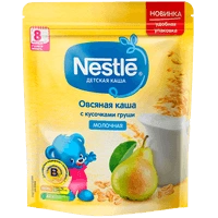 Каша Nestle Овсяная с грушей с 8 месяцев 220 г