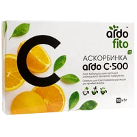 Аскорбинка ARDO C-500 со вкусом апельсина гранулы №10