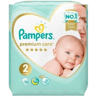 Pampers Premium Care подгузники размер 2 (4-8 кг) №20