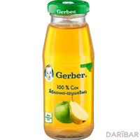 Gerber сок яблоко груша с 6 месяцев 175 мл