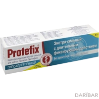 Protefix Extra крем для фиксации зубных протезов экстра сильный гипоаллергенный 47 г