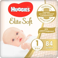 Huggies Elite Soft подгузники размер 1 3-5 кг №84