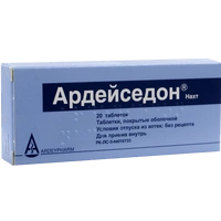 Ардейседон Нахт таблетки 200 мг/68 мг №20
