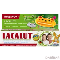 Lacalut Kids зубная паста с 4 лет 50 мл+выдавливатель 